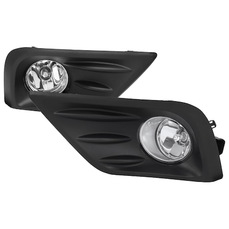 Spec-D Tuning Nissan Altima Fog Lights With Clear Lens 16 LF-ALT16COEM-HZ